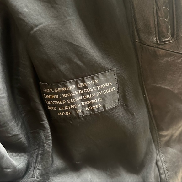 Vintage Leather Jacket - Picture 7 of 8
